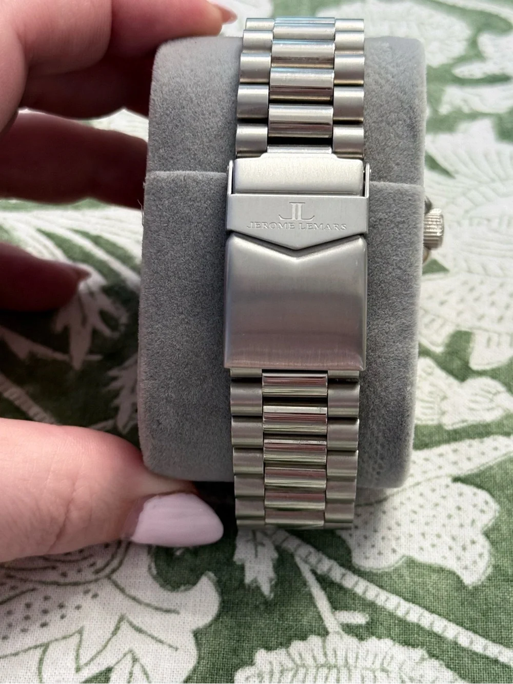 Jerome Lemars Automatic Diver 200M Stainless Steel Watch